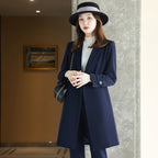 Women's Long Sleeved Suit Jacket & Trench Coat