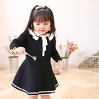 Warm Fleece Princess Skirt Dress for Girls