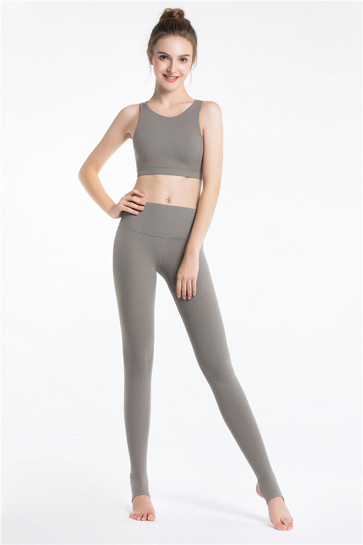 2019 Cross-Back High Neck Sports Bra & Yoga Tank Top