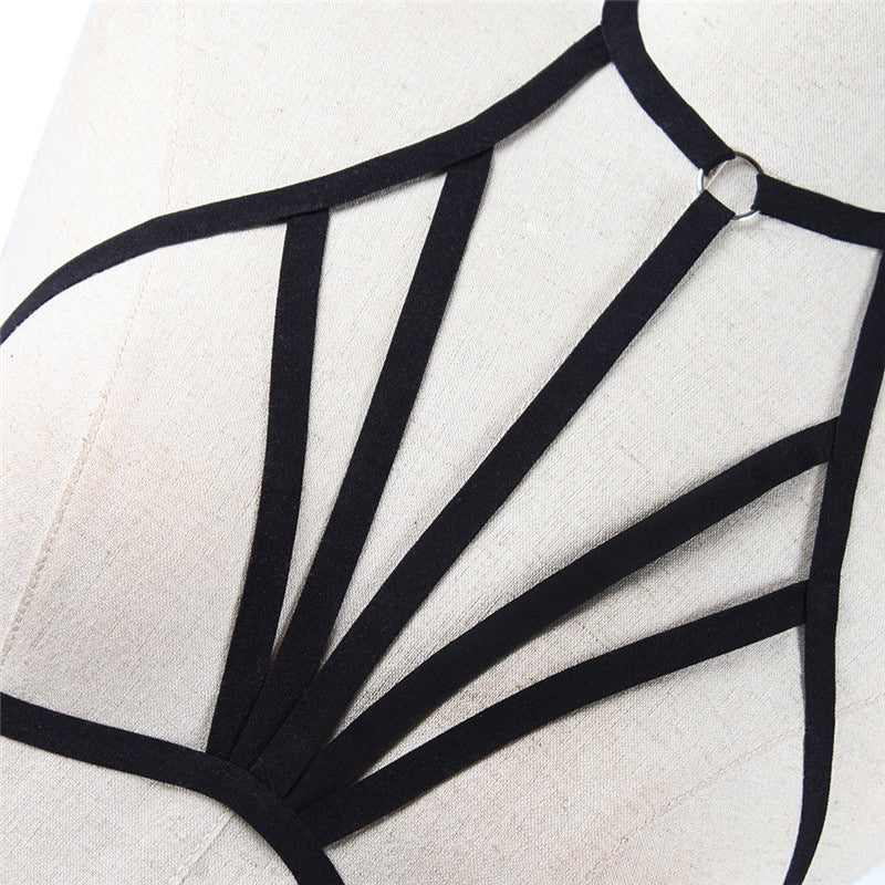 Women's Sexy Lingerie with Wire Harness and Straps