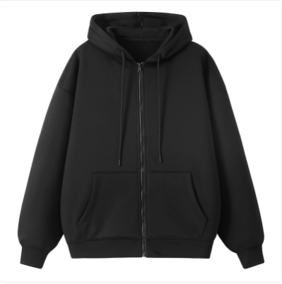 FleeceHood Cardigan