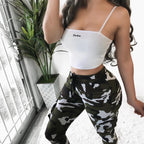 Summer Women's Clubwear - Sexy Cami Crop Top