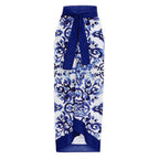 2024 Women's Floral Print One-Piece Swimsuit Set