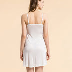 2020 Summer Women's Silk Cami Nightgown with Padding