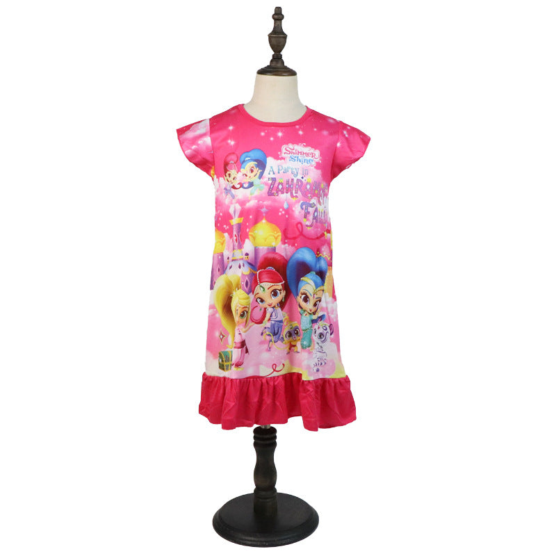 2023 Girls' Summer Dress and Sleepwear Collection