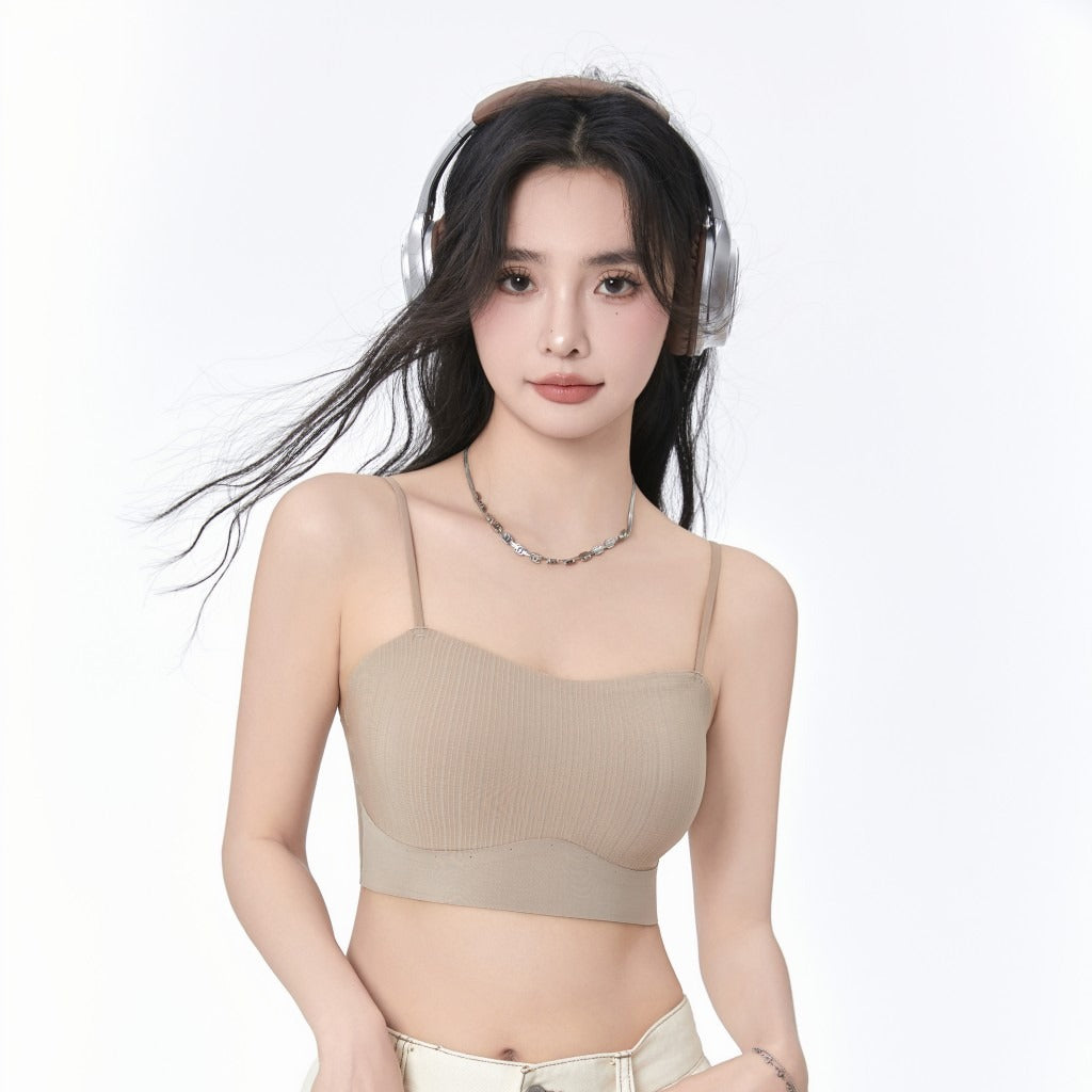 Women's Hollow Back Cami Bra - Sexy Fashion Lingerie