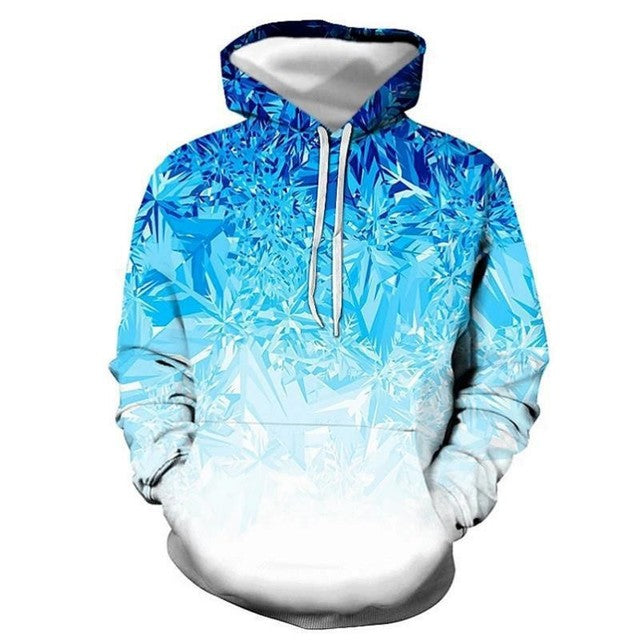 3D Digital Printing Cool Men's Graphic Hoodie Pullover | Streetwear