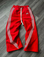 Striped Fleece Lined Pants
