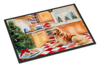 Golden Retriever Christmas Cookies Doormat