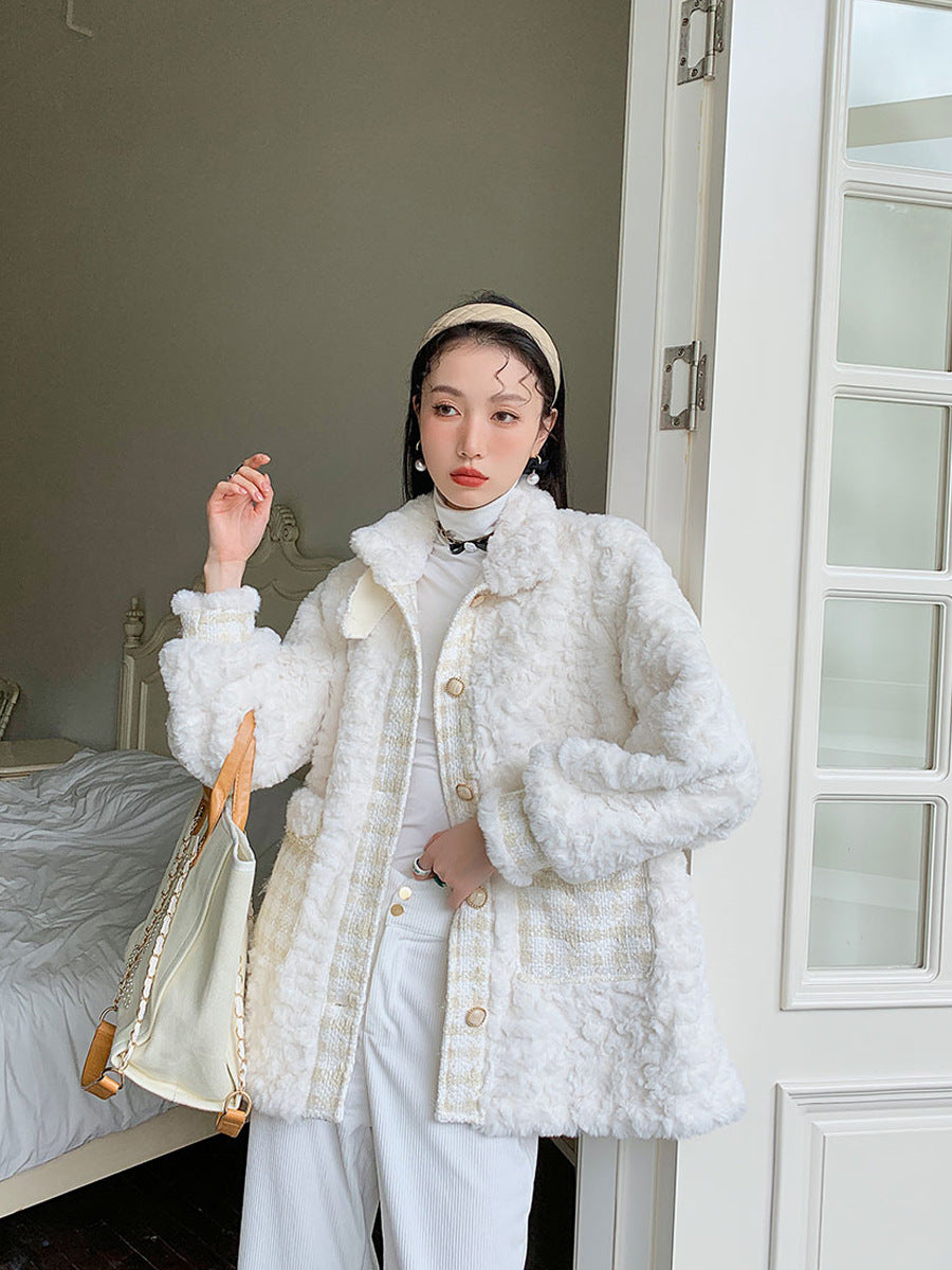 Loose Fit Thick Jacket for Women Fashion