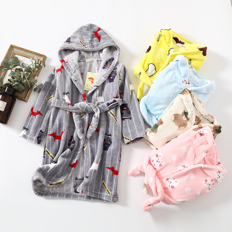 Flannel Coral Velvet Hoodie for Kids and Adults | Streetwear
