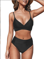 New Sexy Bikini Set for Small Busts, Vacation Swimwear
