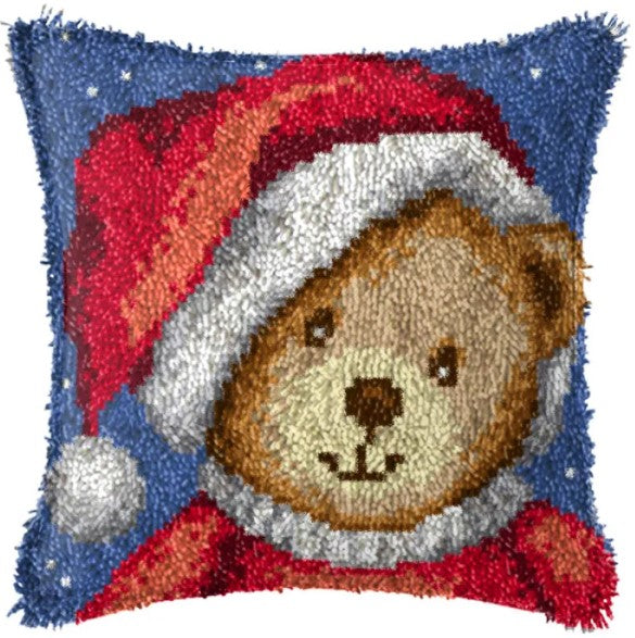 DIY Christmas Embroidered Pillow