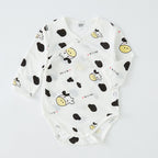 Long Sleeve Cotton Baby Bodysuit for Newborns