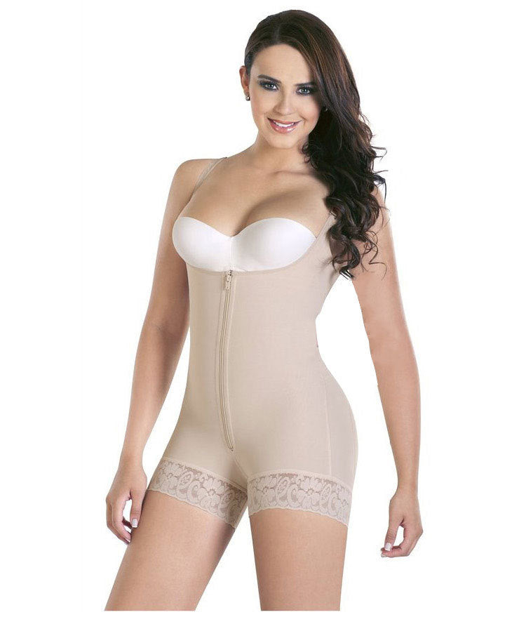 Women's Shaping Bodysuit with Waist and Leg Control