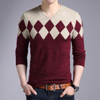 Korean Knit Men's Pullover Sweater | Streetwear