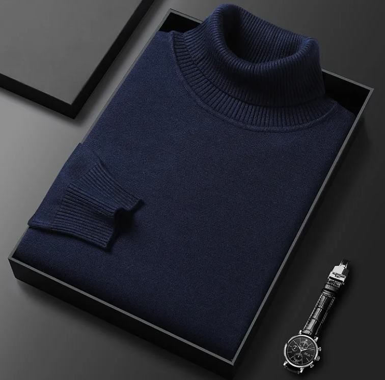 Turtleneck Pullover Sweater | Streetwear