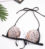 2019 New Printed Sexy Bikini Swimwear with Snake Print