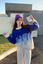 New Women's Loose Thick Knit Sweater