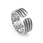 Men's Vintage All-Seeing Eye Open Ring