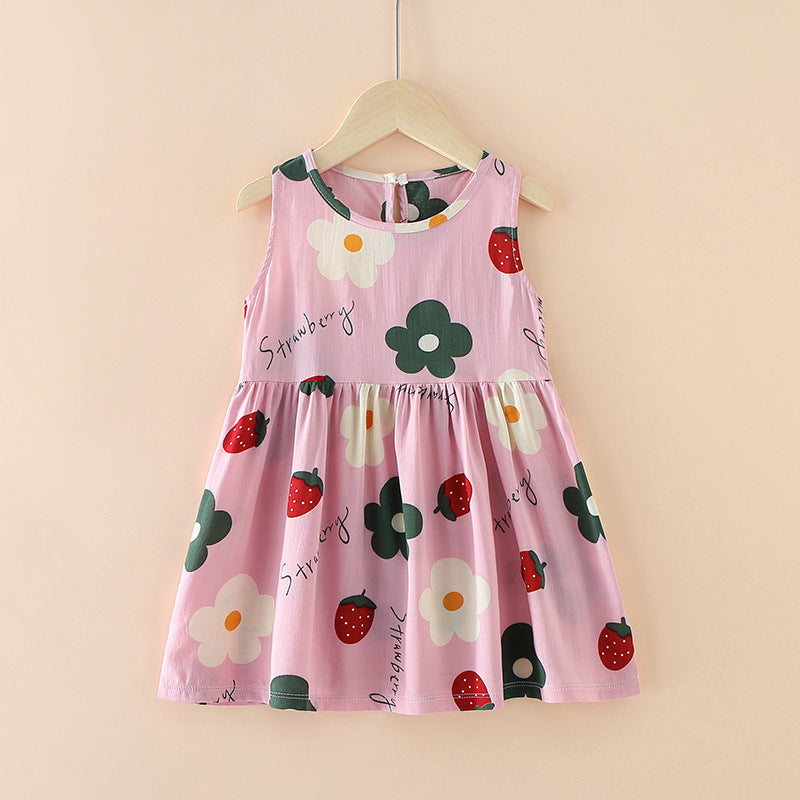 Western Style Summer Dress for Girls