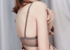 Invisible Front Closure Wireless Bra Set for Women