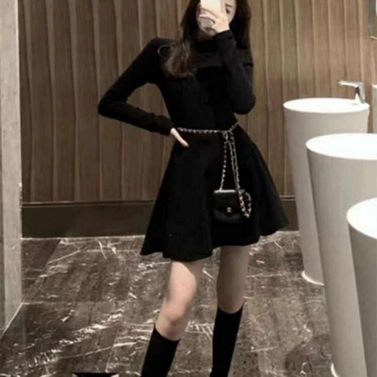 High-Grade Half-High Collar Short Coat for Women