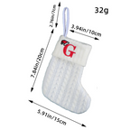 English Letter Christmas Socks