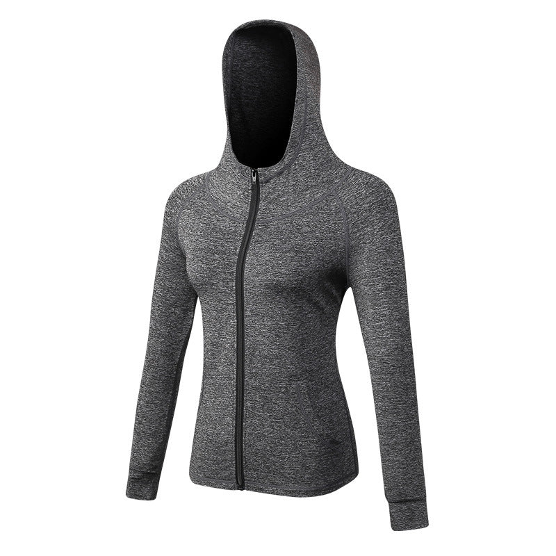 Women's Autumn Winter Fitness Jacket - Quick-Dry Hoodie | Streetwear