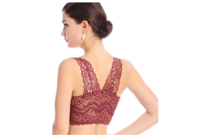Lace Bralette, Seamless Sports Bra without Underwire