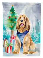 Otterhound Christmas Garden Flag