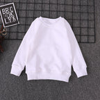 Pure Cotton Kids' Pullover Tops for Boys and Girls