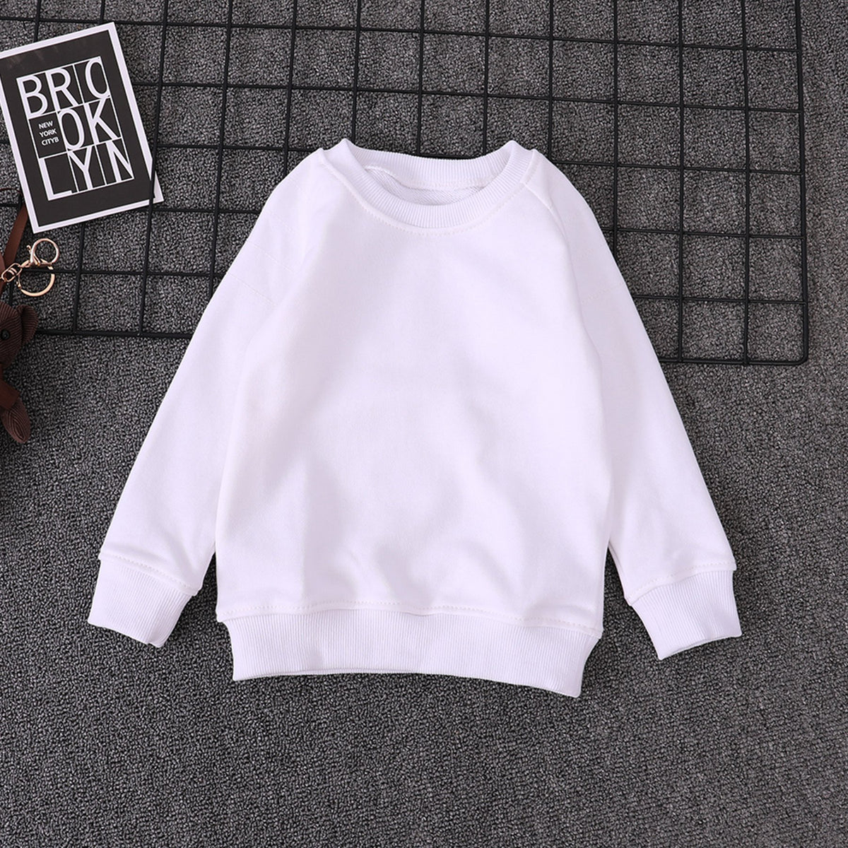 Pure Cotton Kids' Pullover Tops for Boys and Girls