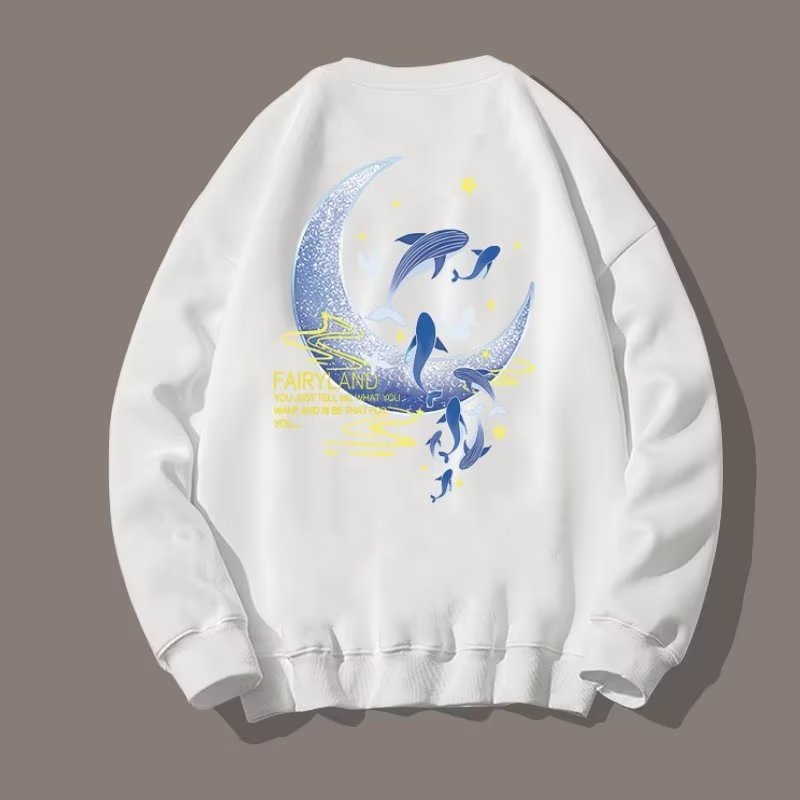 Men's Long Sleeve Hoodie with Japan Streetwear Print | Streetwear
