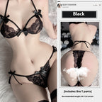 Lace Three-point Free Size Lingerie Pajamas