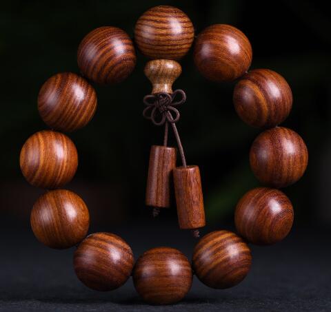 Sandalwood Prayer Beads Bracelet with 108 Beads