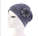 Ladies Flower Bandana Pullover Chemo Hat | Streetwear