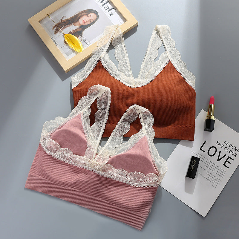 Sweet Lace Tube Top Bralette