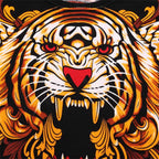 Men's Luxury 3D Tiger Print Knitted Sweater Pullover | Streetwear