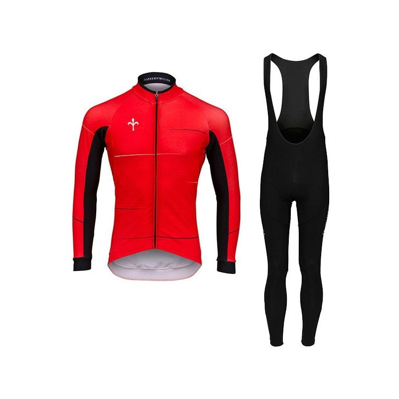 Winter Wool Bicycle Jacket Suit for Biking
