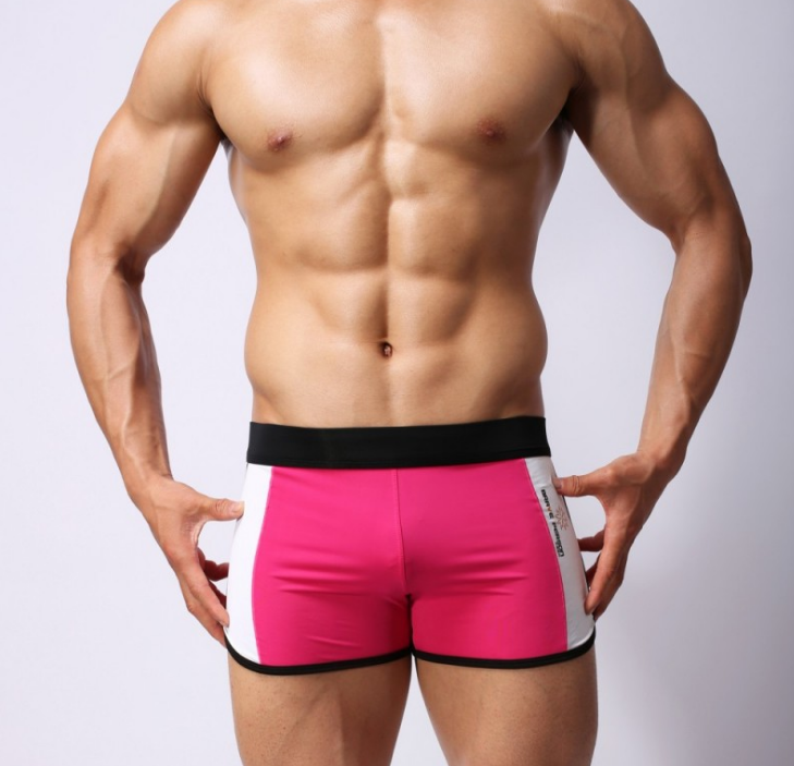 Men's Colorblock Swim Trunks