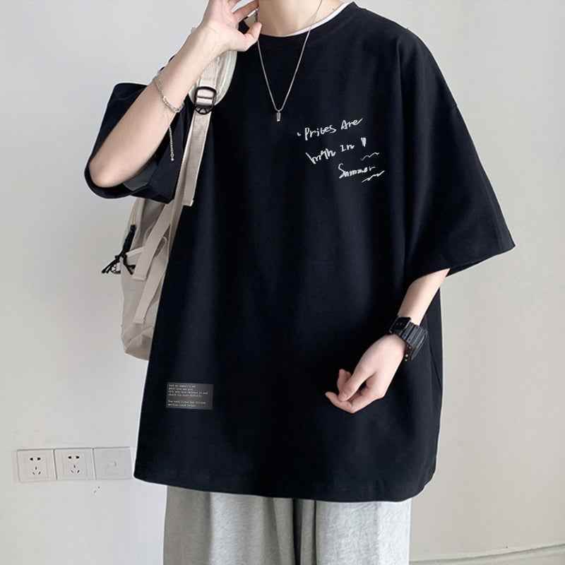 Loose Letter Print Pullover Sweater for Women | Streetwear