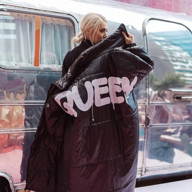 Women's Oversized Thick Cotton Winter Parka Jacket