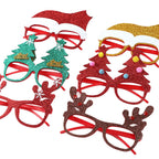 Christmas Decorative Glasses for Adults and Kids