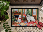 American Eskimo Christmas Cookies Doormat