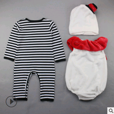 Christmas Infant Clothing Set - Baby Onesie 3-Piece