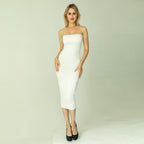 Strapless Wrap Dress, Bustier Style Dress
