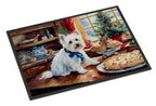 Westie Christmas Cookies Doormat
