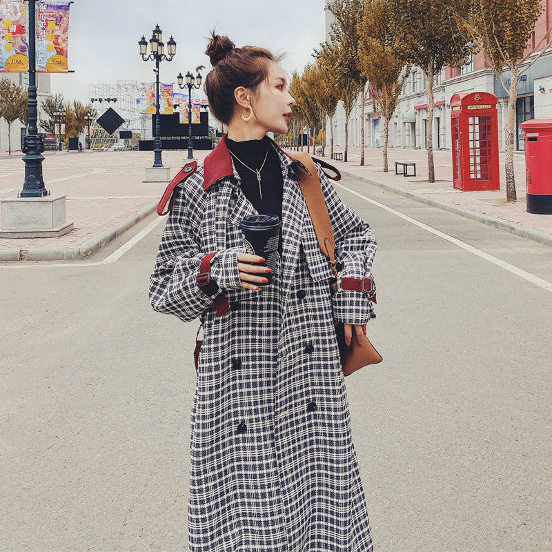 Loose Thin Long Coat with Elegant Style