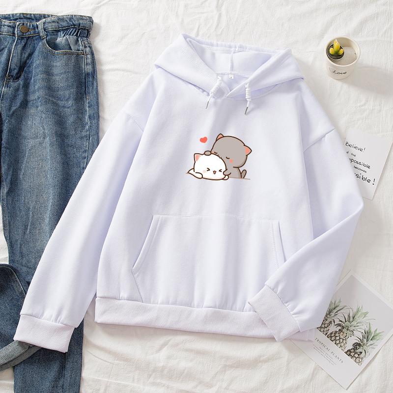New Printed Loose Casual Round Neck Sweater for All